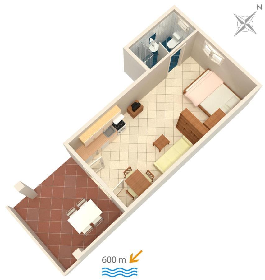 Apartments With A Parking Space Banjol, Rab - 5071 Exterior foto